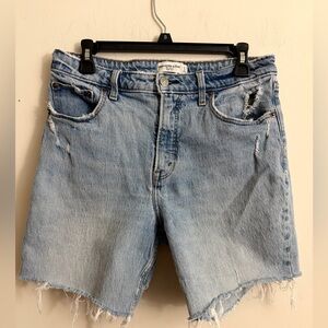 Abercrombie & Fitch Curve Love The Skinny High Rise Shorts Size 10R